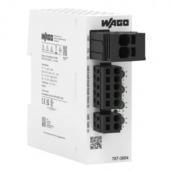 WAGO 787-3664 4-kanālu elektroniskais automātiskais slēdzis 24 V DC