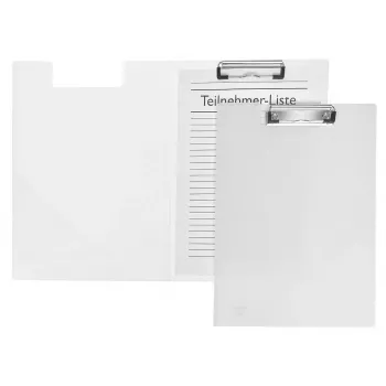 Foldersys Caurspīdīgā Klipšu Mape A4 PVC