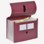 FolderSys Expanding File 12 Compartments Red