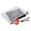 FolderSys rāvējslēdzēja maciņš B4 caurspīdīgs PVC 0.2 mm
