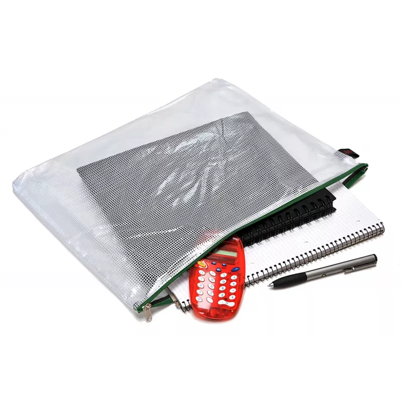 FolderSys rāvējslēdzēja maciņš B4 caurspīdīgs PVC 0.2 mm