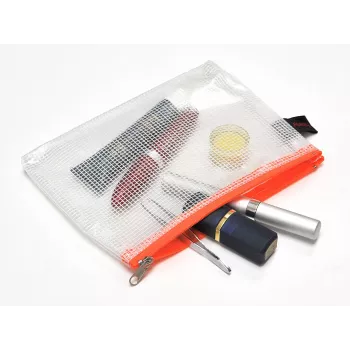 FolderSys A6 Rāvējslēdzēja Somiņa Caurspīdīga PVC 0,2 mm