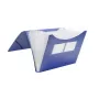 FolderSys Expanding File 12 Compartments Blue