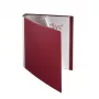 FolderSys Display Book Bordeaux ar 40 kabatiņām