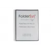 FolderSys Display Book A4 Black ar 10 kabatiņām