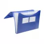 FolderSys Expanding File 7 Compartments Blue