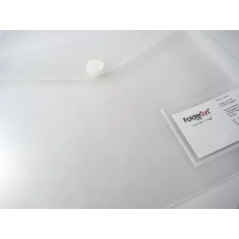 FolderSys 10 Document Sleeves Transparent Smooth A4