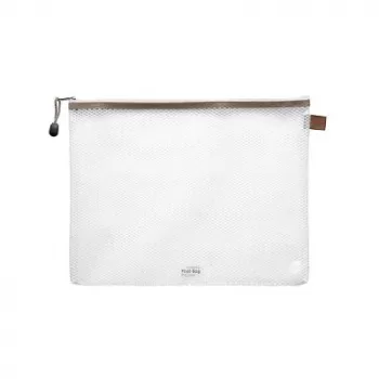 FolderSys A4 Zipper Bag Transparent PVC 0,18 mm