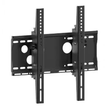 HAGOR WH 50 T-HD Slīpošais Sienas Stiprinājums 32-55 collu Ekrāniem, VESA 400x400, 125kg, 65mm Profils, Melns
