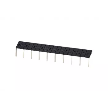 METZ CONNECT 850349-02 Atvienojamā spaiļu bloks - 1 pole, skrūvju savienojums, DIN sliede, melns, IP20