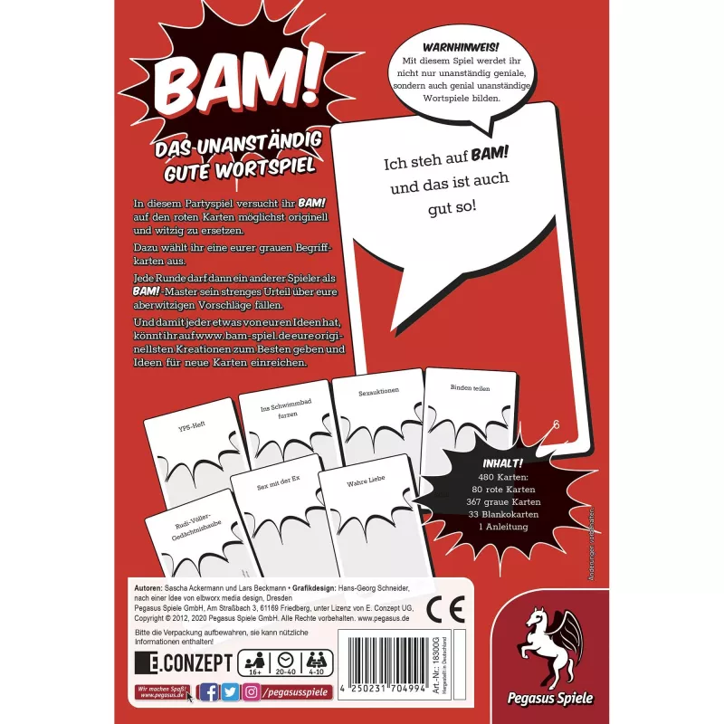PEGASUS BAM! – ārkārtīgi laba vārdu spēle