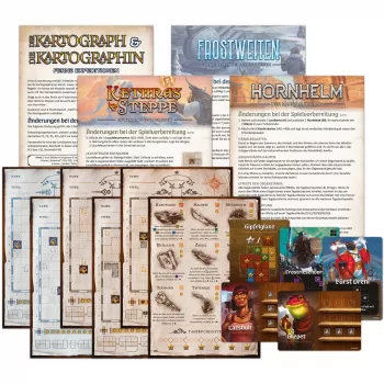 Pegasus Spiele Der Kartograph & Die Kartographin: Ferne Expeditionen Expansion