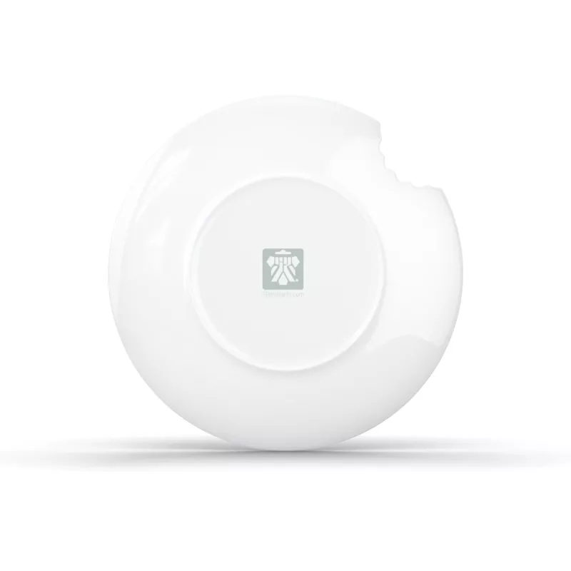 FIFTYEIGHT PRODUCTS FIFTYEIGHT 2 Cake Plates with Bite Edge Ø 20 cm White