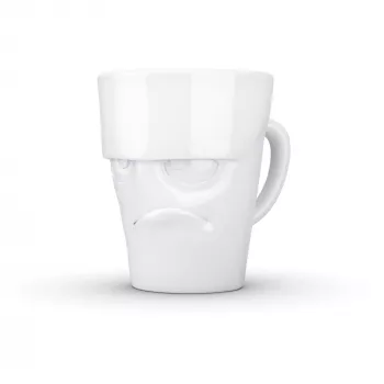 FIFTYEIGHT PRODUCTS FIFTYEIGHT Henkelbecher 350ml - Grumpy White