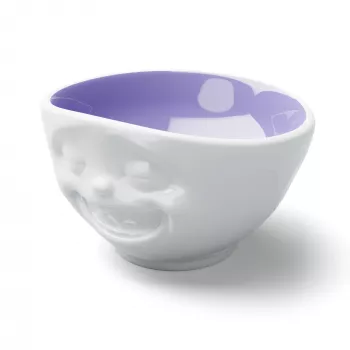 FIFTYEIGHT PRODUCTS Bowl 500ml - Laughing Face Inside Lavender