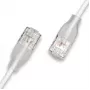 WANTEC Patch Cable UTP CAT6a eGlow White 3,00m (7407)