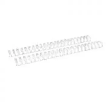 LMG Signaltechnologie 100 Wire Binding Combs Silver for 65 Sheets (34RM95-SV)