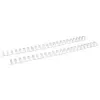 LMG Signaltechnologie 100 baltas stiepļu iesiešanas ķemmes 65 lapām (34RM95-WS)