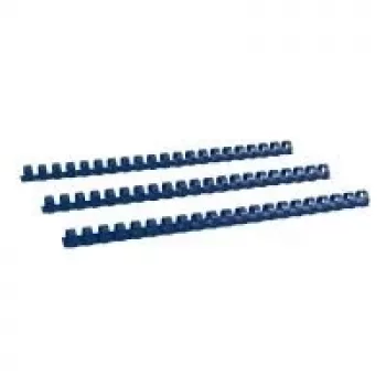 LMG 100 plastmasas iesiešanas ķemmes 14 mm, zilas (BRP140-BL)