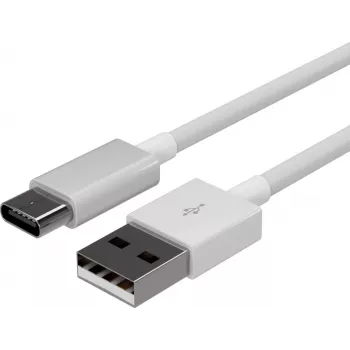 ShiverPeaks Flexline USB lādēšanas un sinhronizācijas kabelis, USB-A uz USB-C, 2.0, ABS, Balts, 1,0m (FL31-13041)