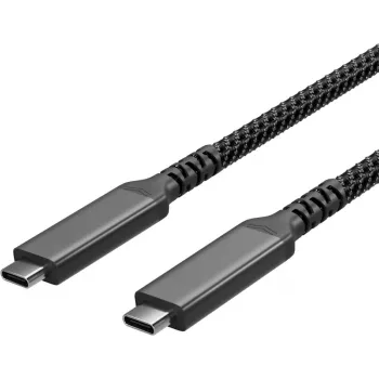 ShiverPeaks Flexline USB-C to USB-C Cable, USB 3.2 Gen 2, 100W PD, Braided Nylon, 2m (FL31-75007)