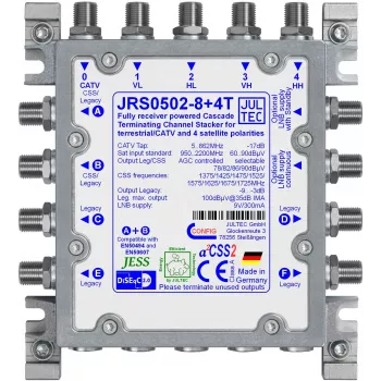 Jultec JRS0502-8+4T vienkabeļa pārveidotājs
