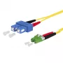 METZ CONNECT OpDAT Patch Cable SC-D/LC-D APC OS2 2,0 m