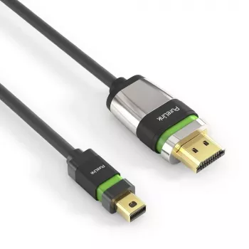 PureLink Ultimate Series ULS2000-010 Mini DisplayPort uz HDMI kabelis 1,0m Melns