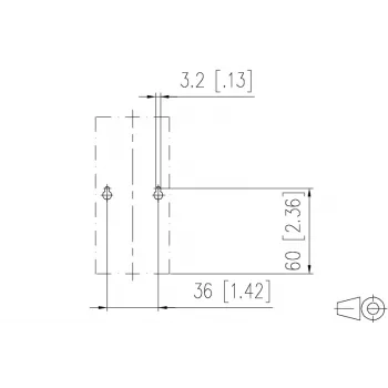 METZ CONNECT 130861-0202KE Fiber Optic Wall Outlet LC-Duplex OM4 2-Port White