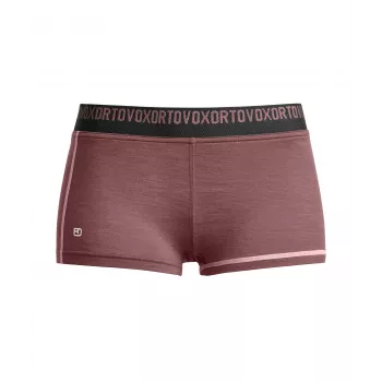 Ortovox 185 Rock'N'Wool Hot Pants sieviešu termobikses - Chestnut, XS