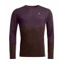 Ortovox 185 Rock N Wool Long Sleeve - Dark Wild Berry, Size L