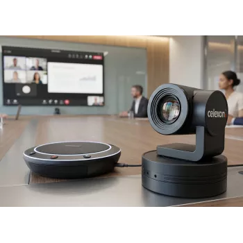 CELEXON VKS2040 Video Conferencing Kit - Full HD 1080p Camera, Speakerphone, Remote Control