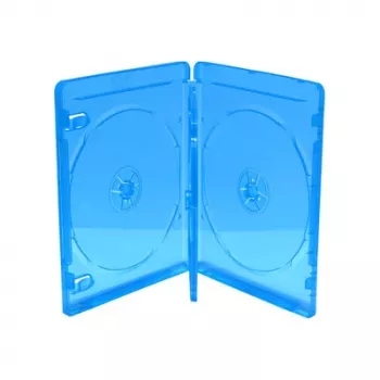 MEDIARANGE BOX38-4-30 Jewelry Box – 4 diski – Zils – Caurspīdīgs – Plastmasa – 120 mm – Putekļu izturīgs – Skrāpējumu izturīgs