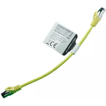 IT-BUDGET Full Copper Premium Patch Cable - Flex AWG 26 - Cat.8.1 - 2000 MHz - Halogen-Free - PoE+ - 40 Gbit - Yellow - 0,5 m (90ITBFLEX81PK050Y)