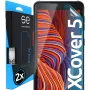smart.engineered 2x3D Screen Protector for Samsung Galaxy Xcover 5 Transparent (2-Pack)