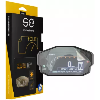 smart.engineered SE-DCP-2-0102-0029-1-M Aizsargplēve Ducati Panigale 899/959/1199/1299 displejam - Caurspīdīga