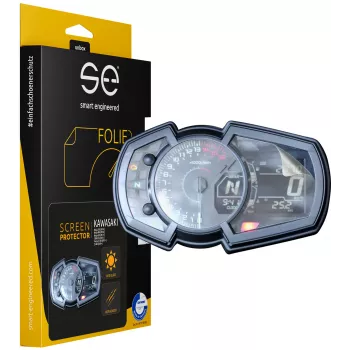 smart.engineered SE-DCP-2-0102-0064-1-M Aizsargplēve Kawasaki motociklu displejam - Caurspīdīga