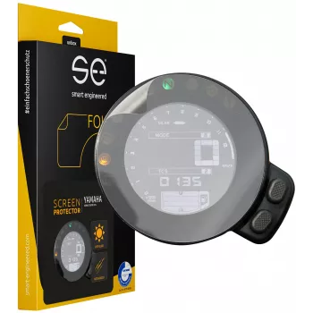 smart.engineered SE-DCP-2-0102-0072-1-M Aizsargplēve motocikla displejam Yamaha XSR900 / XSR700 2015+ - Caurspīdīga - 2 gab.