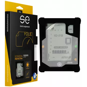 smart.engineered SE-DCP-2-0102-0073-1-M Aizsargplēve motocikla displejam – caurspīdīga, monohromatiska, 2 iepakojumā