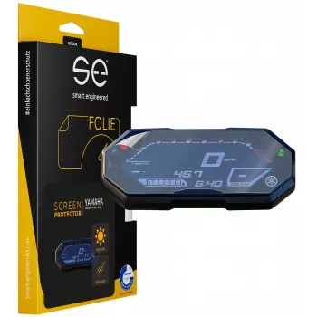 smart.engineered SE-DCP-2-0102-0178-1-M Aizsargplēve displejam Yamaha MT-07 (2021-2022) - Caurspīdīgs TPU