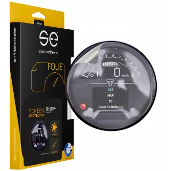 smart.engineered SE-DCP-2-0102-0171-1-M Displeja aizsargs Triumph Trident 660 (2021+) - Caurspīdīgs