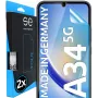 SMART.ENGINEERED se 3D ekrāna aizsargs Samsung Galaxy A34 (2 iepakojumā) (SE0-F0101-0395-23-M)