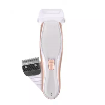 Wahl SHAVE and SMOOTH 3029295 Sieviešu Skūšanas un Epilācijas Ierīce, Balta/Rozā, Ar Vadu