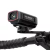 AKEEYO Garmin integrētais velosipēda stūres turētājs kamerai - melns
