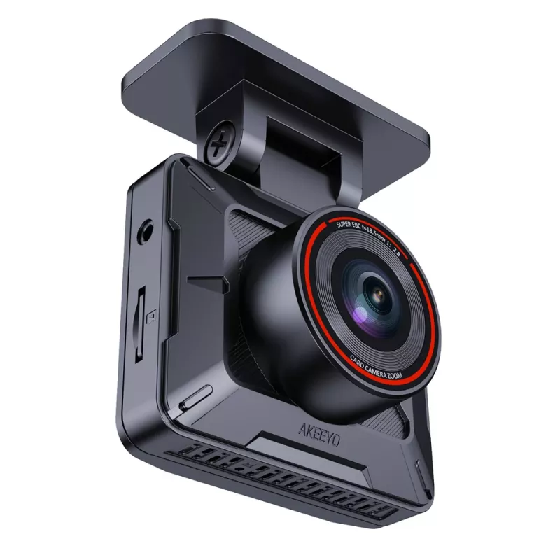 AKEEYO P1 Auto DVR kamera Full HD 30fps - Melna