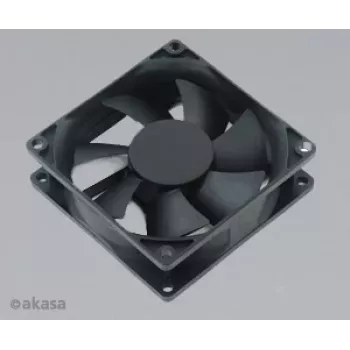 Akasa AK-181BK-S 80mm Black Case Fan - 20,21 dB