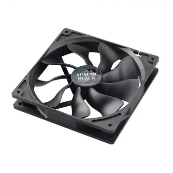 Akasa Apache AK-FN058 120mm PWM korpusa ventilators, melns