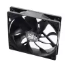 Akasa Apache AK-FN058 120mm PWM korpusa ventilators, melns