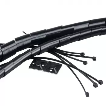 Akasa AK-TK-01BK Kabeļu pārvaldības komplekts - Melns