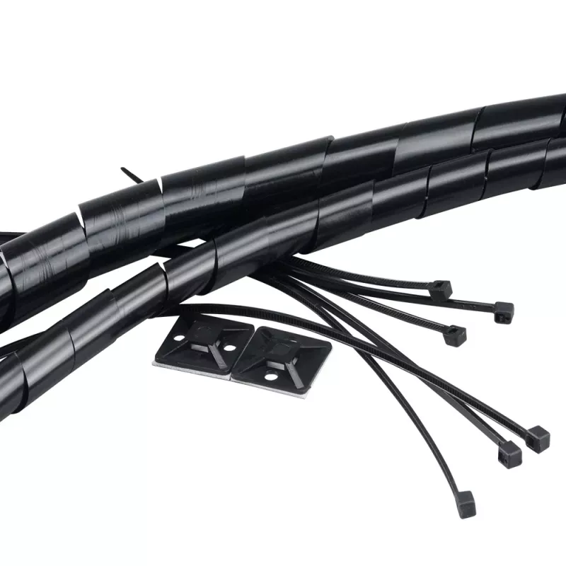 Akasa AK-TK-01BK Kabeļu pārvaldības komplekts - Melns